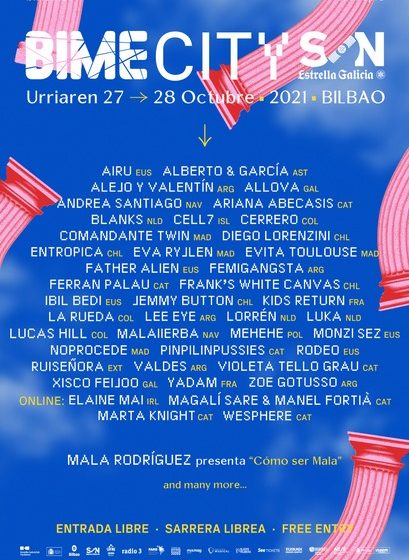 Bilbao acogerá en octubre más de 40 directos de grupos emergentes