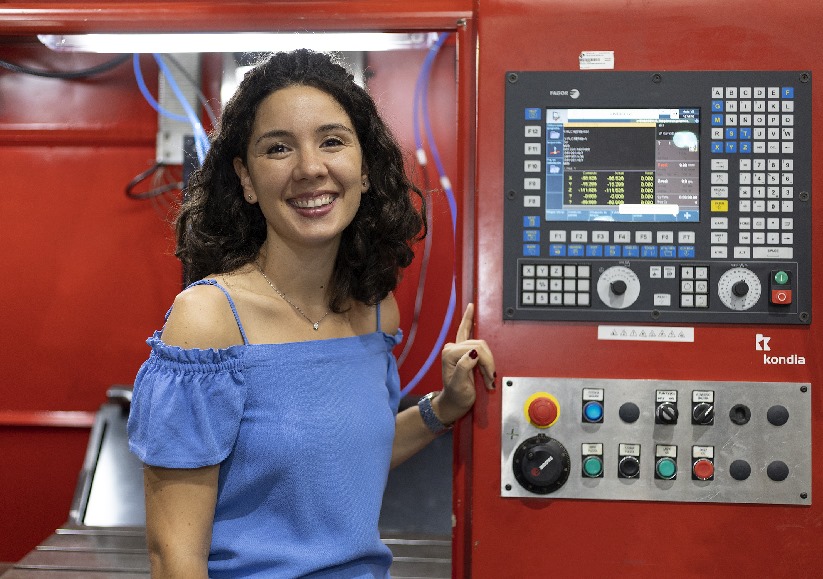 Magdalena Cortina, de la UPV/EHU, premio a la mejor tesis doctoral de la Asociación Española de Ingeniería Mecánica 