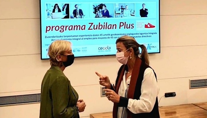 El programa Zubilan Plus acompaña al empleo a 24 personas mayores de 45 años con perfil directivo