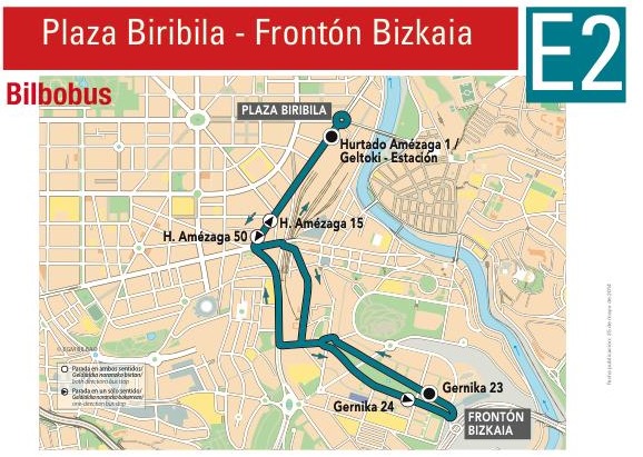 Bilbobus ofrecerá un servicio de lanzadera especial para el partido de pelota en Miribilla el domingo