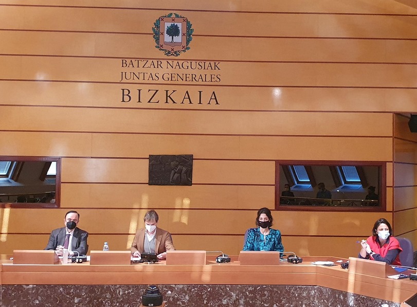 Las Juntas Generales de Bizkaia inician el debate de las 475 enmiendas a los Presupuestos de 2022