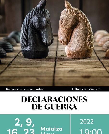  Nueva edición de «Cultura y pensamiento» en Bidebarrieta Kulturgunea