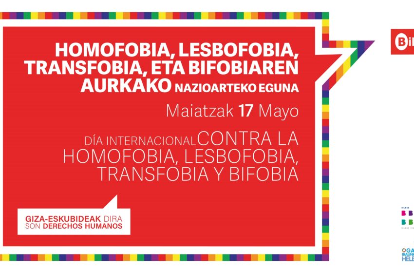  Bilbao rechaza la discriminación contra el colectivo LGTBIQ+